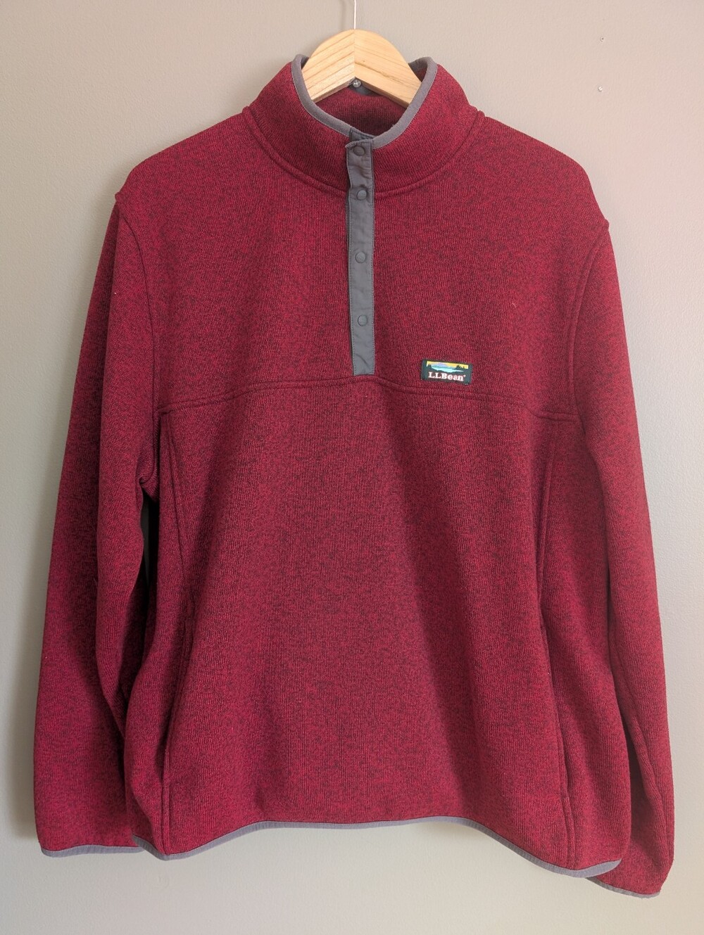 L.L. Bean Sweater Fleece Pullover Size XXL
